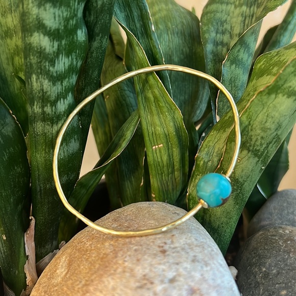 Ippolita 18k and turquoise bracelet - Picture 6 of 9